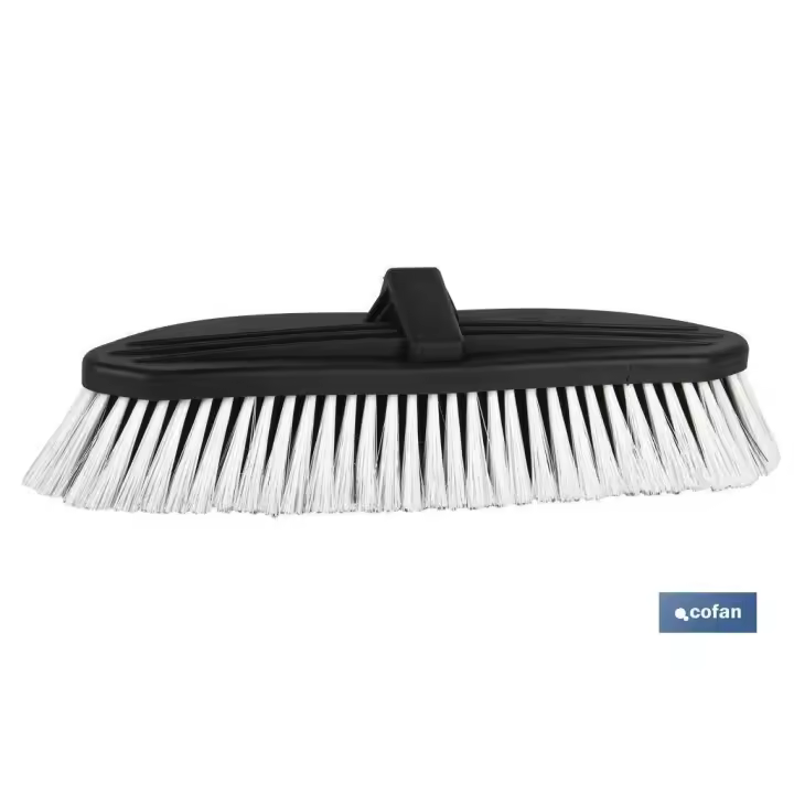 Cepillo lavacoches pvc profesional c/canal agua. - 1