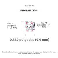 Encantadores Colgantes De Animales De Plata Para Mujer Joyería De Pulsera Y Collar Con Encantos De Pingüino Y Aguacate Pulsera De Bangle - details 11
