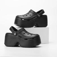 Sandalias De Tacones Altos Para Mujer Verano 2024 Cerradas Plataforma Gruesa Antideslizante Tacón Alto Con Plataforma 3-5cm Suela Gruesa Sandalias De Plataforma Gruesa Para Mujer - details 6