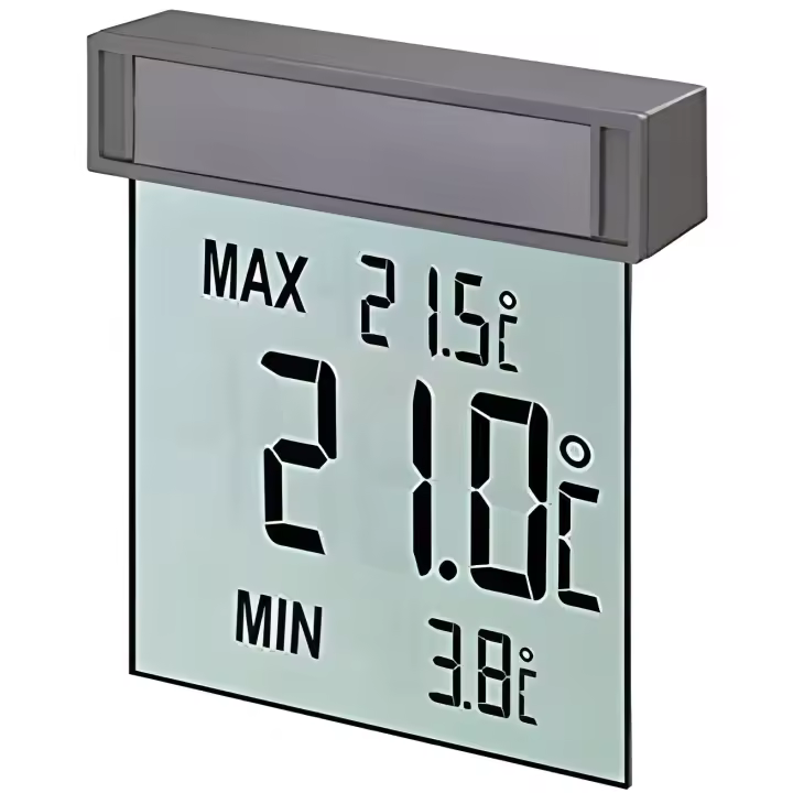 Termómetro Digital de Ventana Tfa-dostmann - Preciso y Fácil de Usar - 1