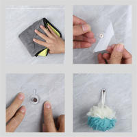 Gancho Adhesivo Para Pinturas Y Fotografías 10/20 Piezas Resistente Al Agua Para Cocina Y Baño Sin Necesidad De Perforación Accesorios De Cocina Y Baño - details 9