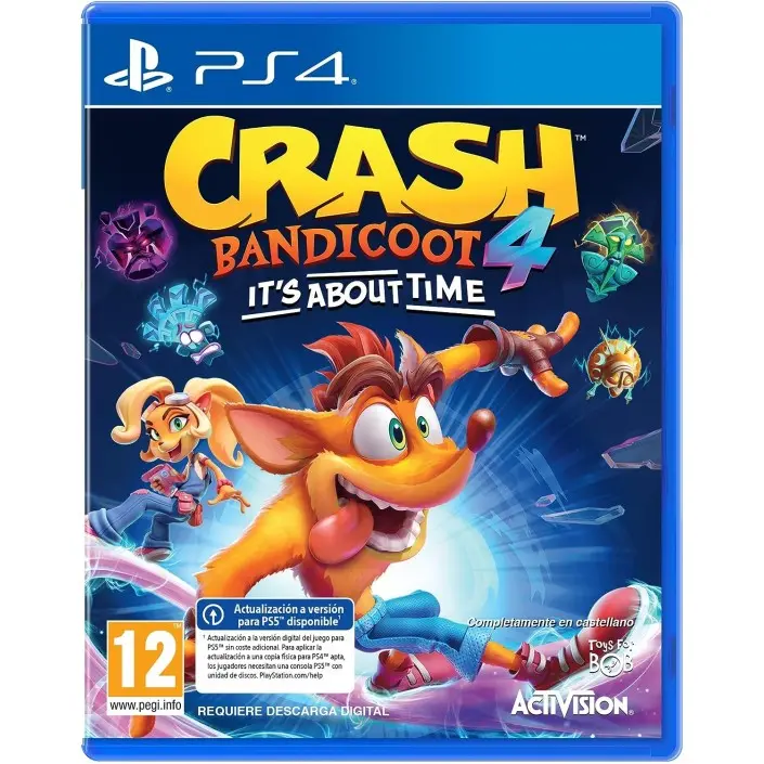 Juego Crash Bandicoot 4 It´s About Time para Playstation 4 | PS4 PAL EU - Nuevo Original Precintado - 1