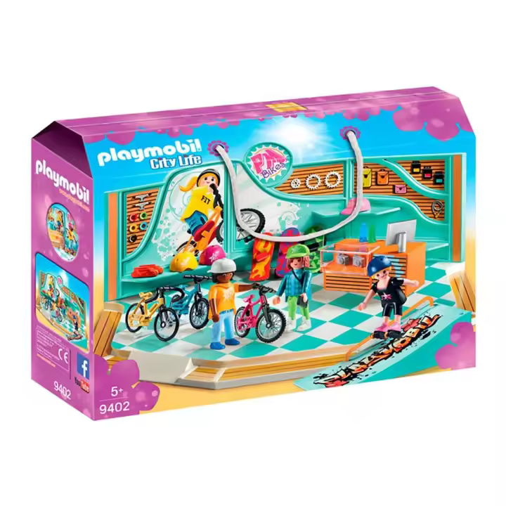Playmobil Tienda De Patines Y Bicicletas - 1