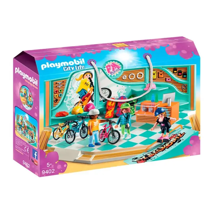 Playmobil Tienda De Patines Y Bicicletas - 1