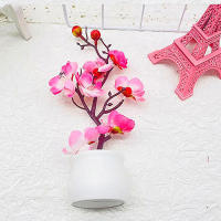 1PCS Arbolito De Bonsái Artificial En Maceta Flores Falsas Para Decoración De Hogar Y Jardín De Hoteles Plantas Simuladas Para Mesa - details 3