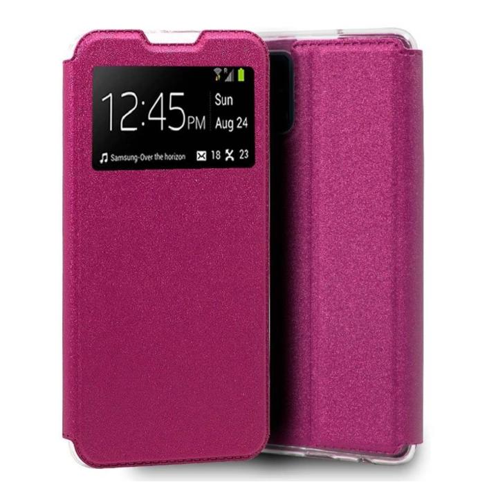 Custodia Libro Con Finestra Per Realme 8i | Colore Nero | TuMundoSmartphone