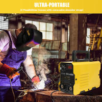 Soldadora Inversora MMA250 CC Portátil - Kit Completo con Careta/Electrodos, Certificación CE para Hogar/Taller/Industrial | 3 Años Garantía - details 0