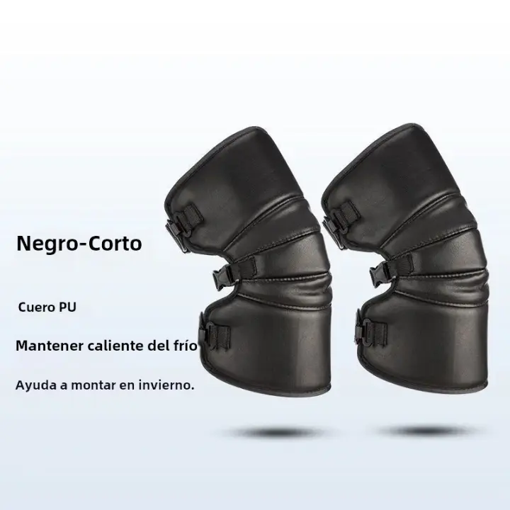 Protector De Rodilla Para Motocicleta Invierno Antigolpes Térmico Para Hombres Equipamiento De Ciclismo Resistente Al Viento Multiple Estilos - 1