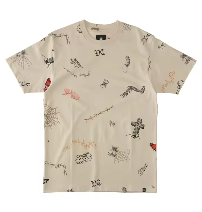 Camiseta Dc Shoes Scribble Birch Print - 1