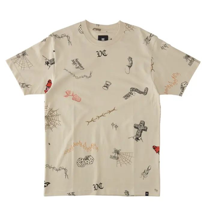 Camiseta Dc Shoes Scribble Birch Print - 1