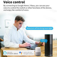 Interruptor Inteligente WiFi Tuya 16A 2 Maneras De Control Mini Interruptor Inteligente Compatible Con Alexa Y Google Home - details 2