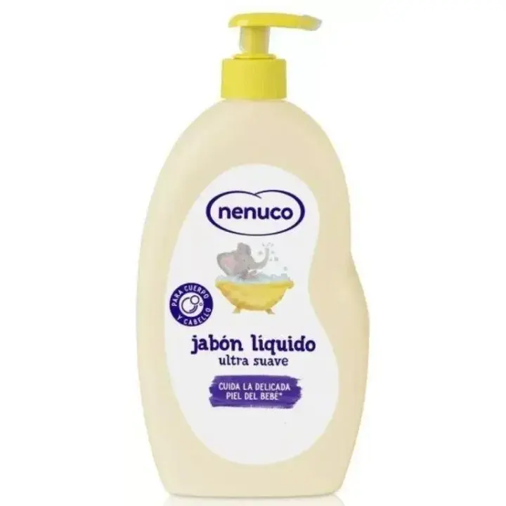 PACK 3 UNIDADES Johnson & Johnson Jabón Líquido Nenuco 650 con Dosificador - 1