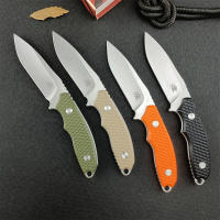 Cuchillo Fijo De Caza Military Rick Hinderer Flashpoint Con Hoja D2 Y Manillas G10 Herramienta Táctica Para Camping Y Sobrevivencia Con Funda - details 1
