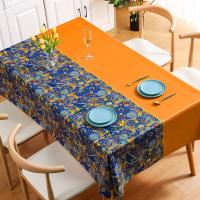Mantel De PVC Resistente a Altas Temperaturas Y a La Grasa Venta Al Por Mayor Impermeable Y Resistente Al Escaldado Rectangular Para Mesa De Té - details 10