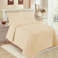 Vivid Torral - Colcha Bouti Verano Monaco Beige Reversible + Fundas De Cojines* Poliéster, Fresquita, Transpirable, Diseño, Primavera, Verano - details 0
