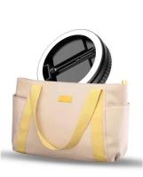 Aro De Luz con Tripode Plegable, Anillo De Luz LED 11.4'' para Movil con 3 Efectos de Iluminación y 10 Brillo Ajustable, Se Pueden Usar para Disparos TikTok/Twich Live etc. - details 2