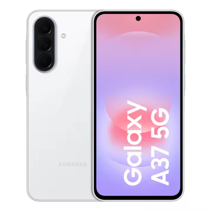 Samsung Galaxy A37 5G 17 cm (6.7") Doble SIM Android 16.0 USB Tipo C 8 GB 256 GB 5000 mAh Blanco - 1