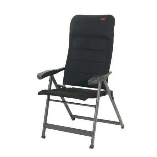 Silla de camping CRESPO air-deluxe negro AP/237-ADS-80 - 1