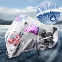 Cubierta Para Motocicleta Desechable Transparente Protector a Todas Las Estaciones Impermeable Para Exterior Cubierta De Lluvia Y Polvo Para Bicicleta Y Scooter - details 4