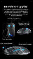 Ratón Inalámbrico INPHIC B2 Para Oficina Y Gaming Con Cable Silencioso Para PC Y Portátiles 7200 DPI 6 Botones USB - details 1