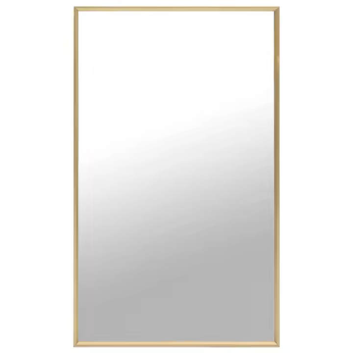 vidaXL Espejo dorado 100x60 cm - 1