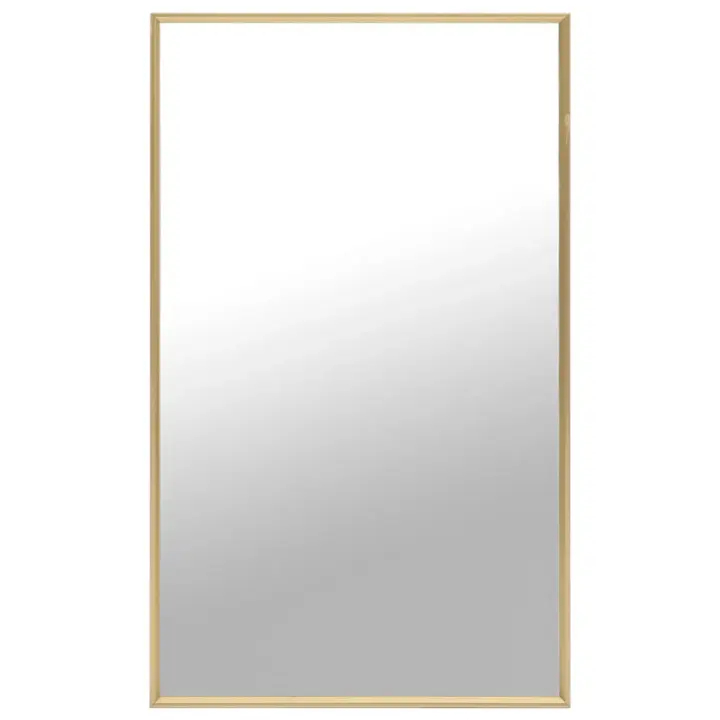 vidaXL Espejo dorado 100x60 cm - 1