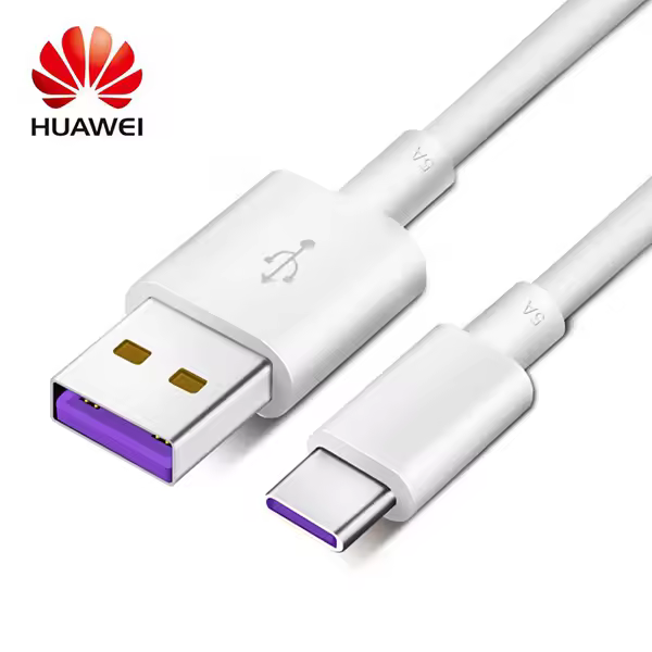 Cable USB Tipo C 5A Para Huawei P30 P20 pro Lite Mate20 10 pro P10 plus Lite Super Cargador De Carga Y Sincronización De Datos 3.1 Tipo-C - 1