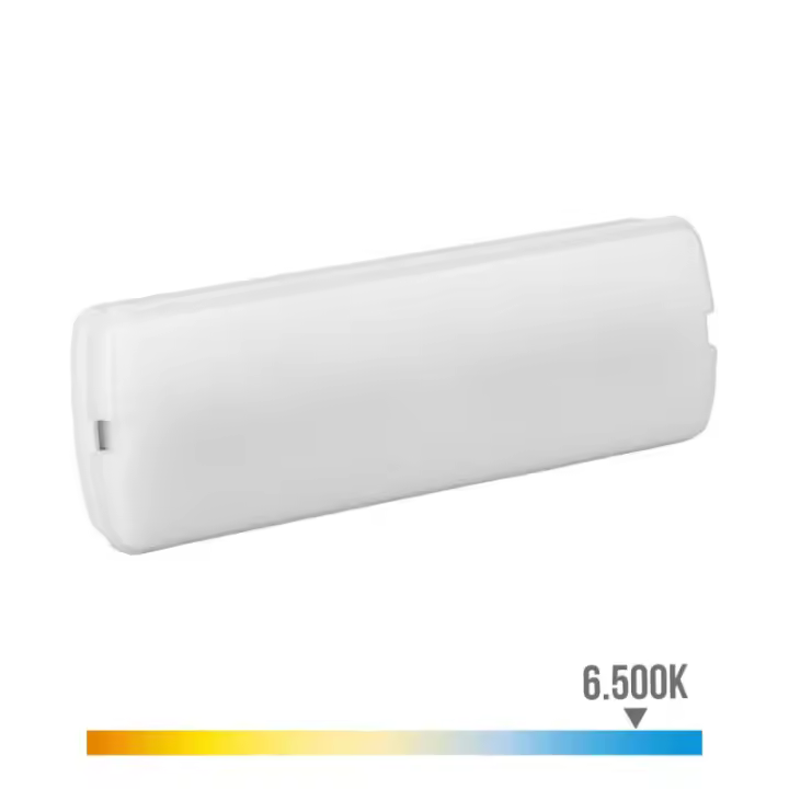 EDM Aplique Emergencia LED 160lm 0,5W Polímero 24x8x4cm - EDM - 31816 Emergencia Iluminación Interior Apliques Led - 1