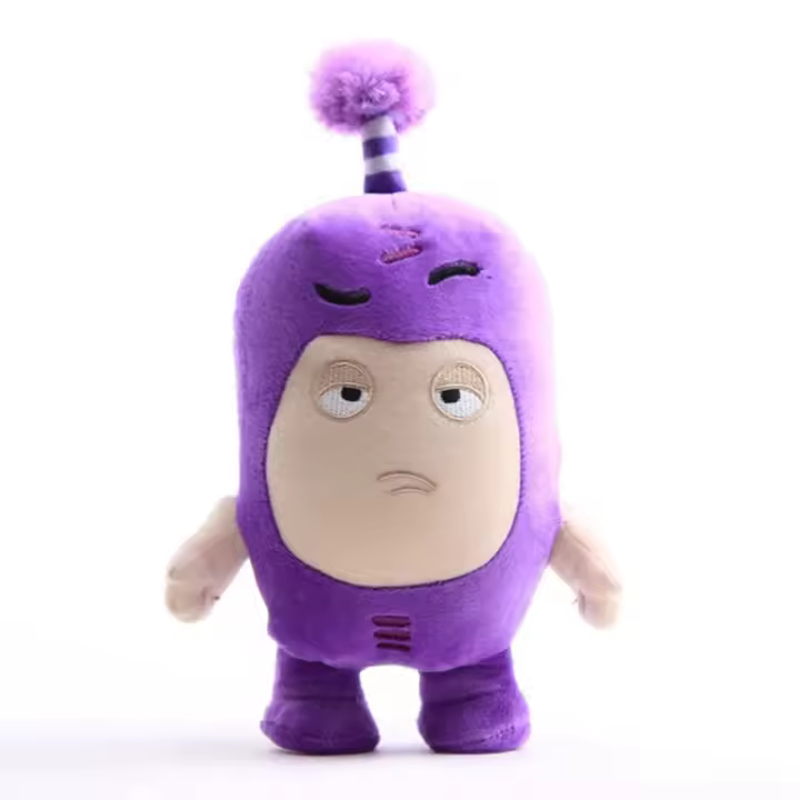 Peluches De Anime Oddbods Juguete Suave Para Niños Fuse Pogo Bubbles Slick Zeke Jeff 15cm Regalo De Navidad Personajes De Cartoon Juguete De Peluche Unisex - 1