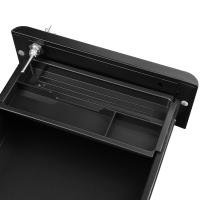 Archivador móvil con cerradura, cajonera de oficina con ruedas, para documentos A4 y carpetas de archivo, blanco o negro - details 13
