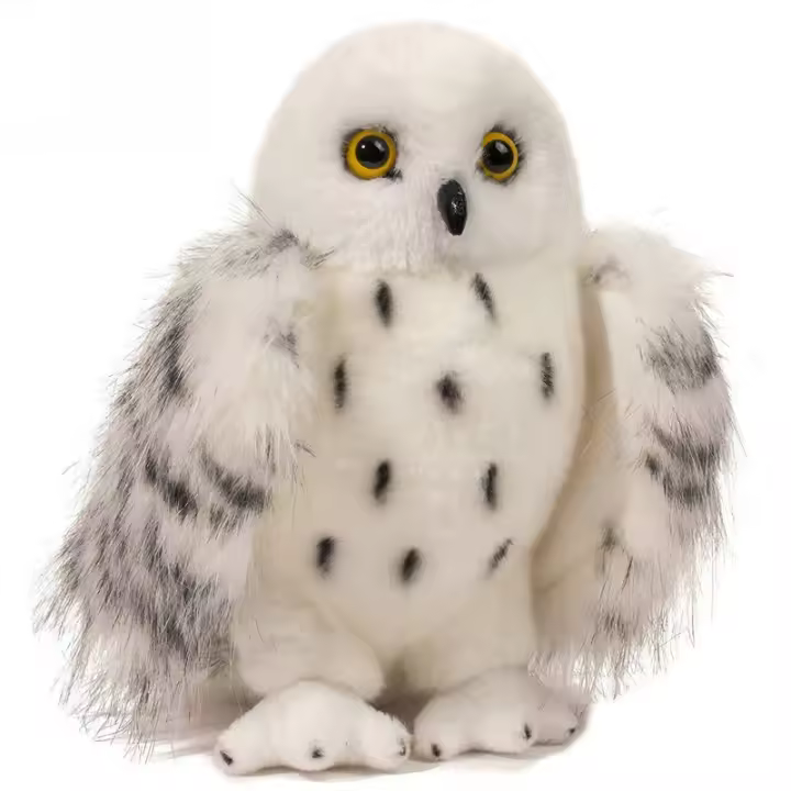 Oso De Peluche De Lechuza Nevada De 20cm Para Niños Decoración De Habitación Juguete Para Niñas Y Niños Regalo Para Niños - 1