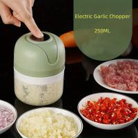 Picadora de alimentos eléctrica recargable, picadora de verduras portátil, 1 unidad - details 0