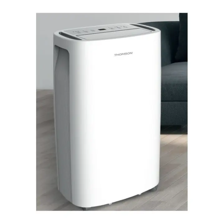 Thomson Deshumidificador de aire, Depósito 4L, 2 Velocidades, Temporizador 24h, Automático, Silencioso, Blanco THDH00E - 1