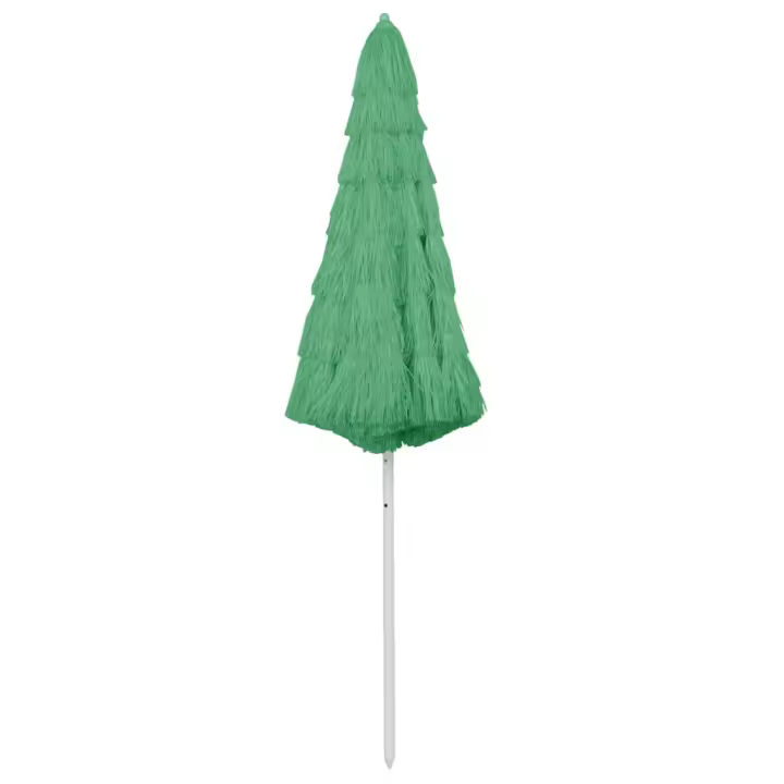 VidaXL Sombrilla de playa Hawaii inclinación ajustable Ø260 cm - 1