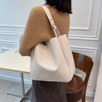 Bolso De Hombro Para Mujer Estilo Retro Minimalista Gran Capacidad Malla Texturada Bolso De Comercio Forma De Barroco - details 38
