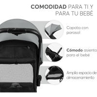 Kikkaboo Silla De Paseo Autoplegable Ciela Para Bebe Con Plastico De Lluvia - details 9