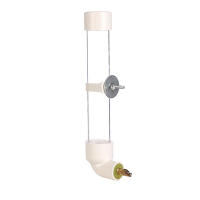 Botella De Agua Automática Para Perros Y Gatos 130ml Accesorios Para Jaulas De Conejos Y Chinchillas Colgante Y Anti Desbordamiento - details 4