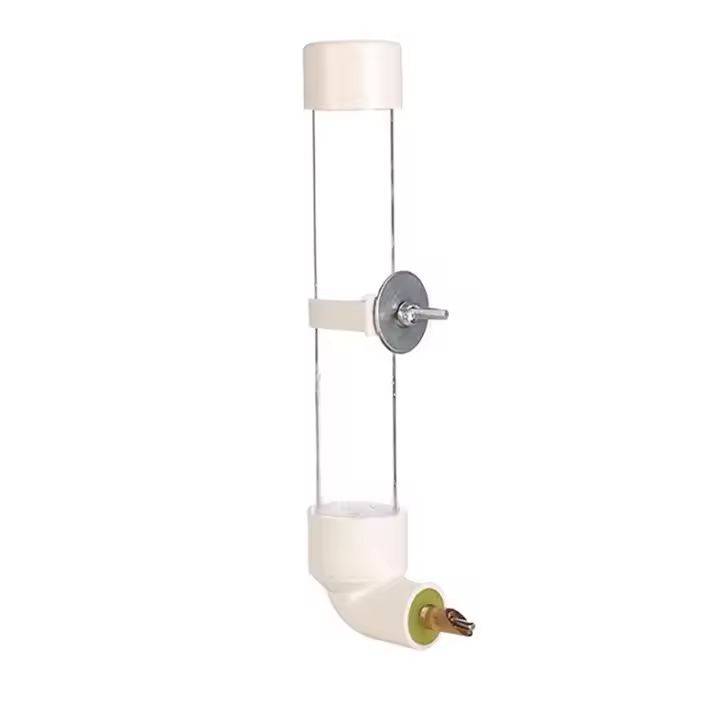 Botella De Agua Automática Para Perros Y Gatos 130ml Accesorios Para Jaulas De Conejos Y Chinchillas Colgante Y Anti Desbordamiento - 1
