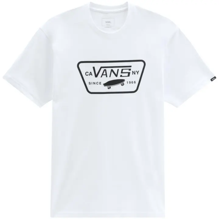 Camiseta de Manga Corta Vans  para hombre en color blanco - 1