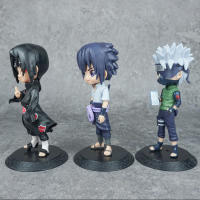 6pcs Figuras De Anime Naruto 15cm Kawaii Uzumaki Hatake Kakashi Gaara Uchiha Sasuke Qposket Modelo PVC Juguete Coleccionable Regalo - details 5