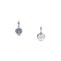 PANDORA Colgante dos en uno de árbol eterno luminoso mosaico azul y cuentas, ideal como regalo de cumpleaños o para el Día de la Madre - details 1