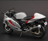 Maisto Modelo Estático De Motocicleta Suzuki Hayabusa 2022 a Escala 1:12 Coleccionable De Metal Para Jóvenes Y Adultos - details 2