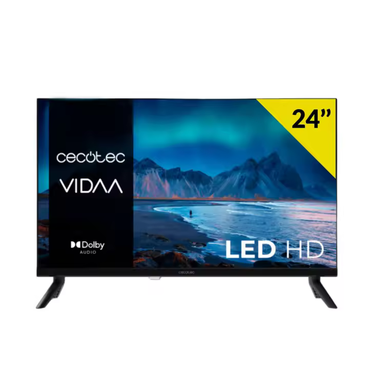 Televisor SmartTV Cecotec A5 series ALH50024 24" FULL HD VIDAA E negro - 1