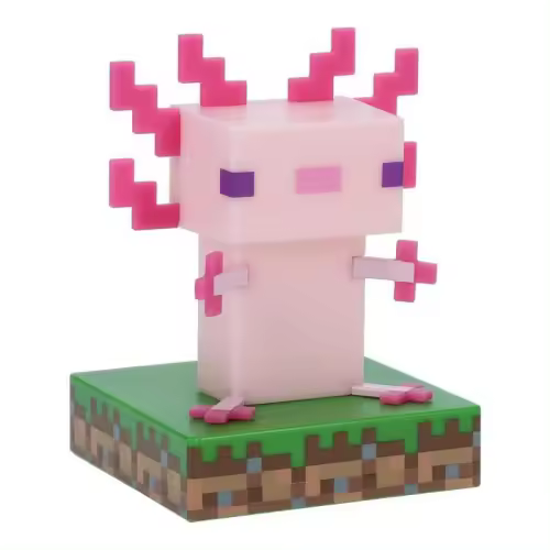 LÁMPARA ICONS AJOLOTE - MINECRAFT 12 CM PALADONE REDSTRING PP11390MCF - 1