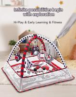 Alfombra De Juego Para Bebé Tummy Time Actividad Juguete Fitness Regalo Para Recién Nacidos Y Niños De 0 a 36 Meses Material Suave Educativo Y Deportivo - details 2