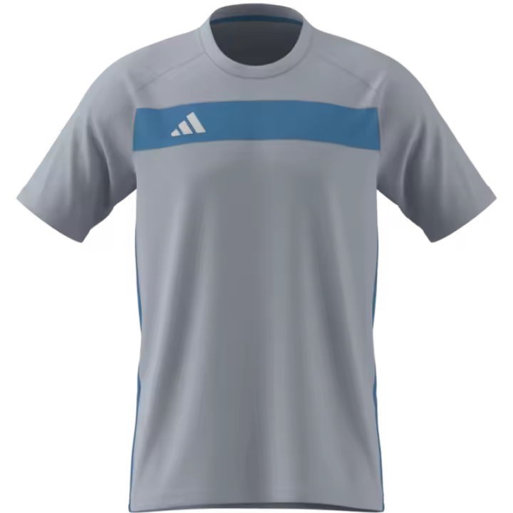 Camiseta gris adidas tiro es jsy gris hombre - 1