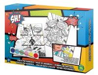 Pinta Números, con diseños de Comic (0707)  Juego educativo para niños y niñas. Para iniciar manualidades básicas. Calidad al mejor precio. De acuerdo a la normativa CE. +3 años - details 0