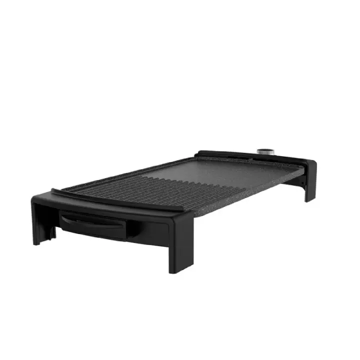 Tasty&Grill 2500 RockWater MixGrill. Plancha de Asar Eléctrica de 2150 W Revestimiento Antiadherente Superficie Mixta Termostato Regulable Apta para Lavavajillas. - 1