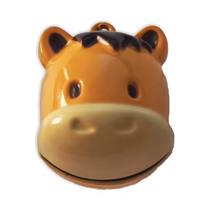 Cascabel Decorativo Metálico – Tamaño Mini – Bell – Animales Granja – Caballo – Horse – Música para tu Ropa y Complementos – 1,5 x 1,5 cm. – Moda The Happy Patch - 1