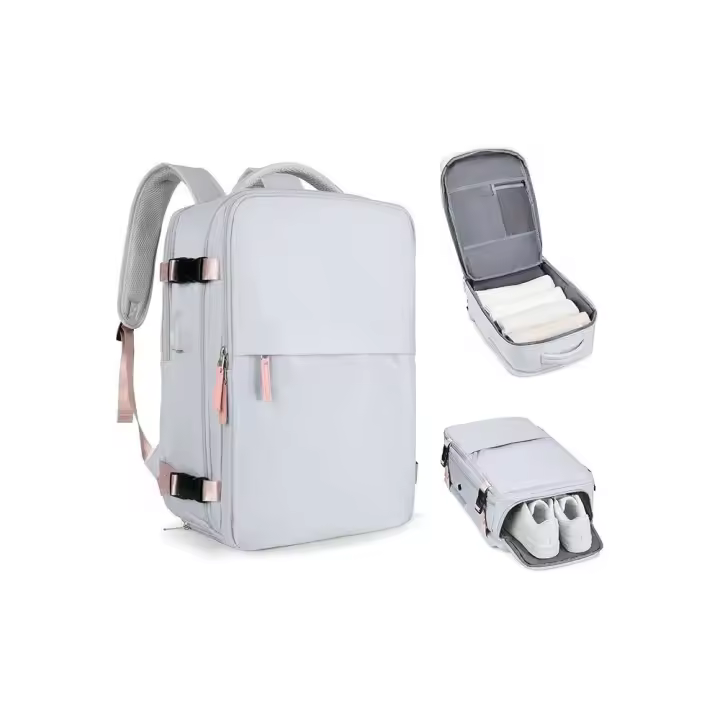 Mochipa de viaje para cabin de avión 40 × 30 × 18, de CABIN Bolso, equipamiento de Mano para CAB de avión, mochila de senderismo, mochipa de CABIN impermeable，Ryanair-mochila de viaje para hombre y mujer, Maleta de viaje para avión - 1
